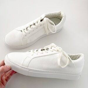 GREATS Brooklyn Men’s Canvas White Sneaker Shoe Size 12